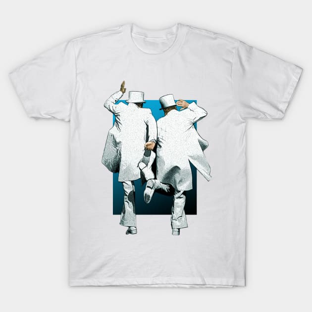 Eric & Ernie - Exit Dancing T-Shirt by The Blue Box